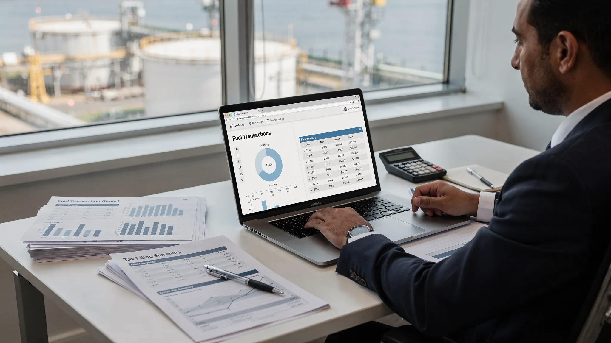 Kerosene tax filing​, gasoline tax - Main Image