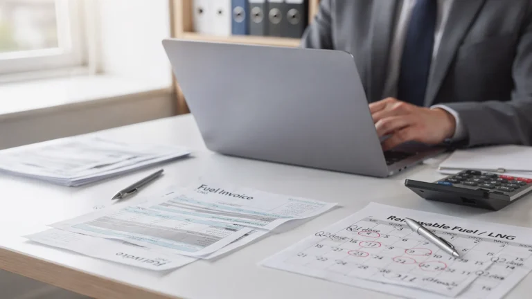 Liquid fuel derived from biomass tax filing, Liquefied Natural Gas tax filing - Main Image