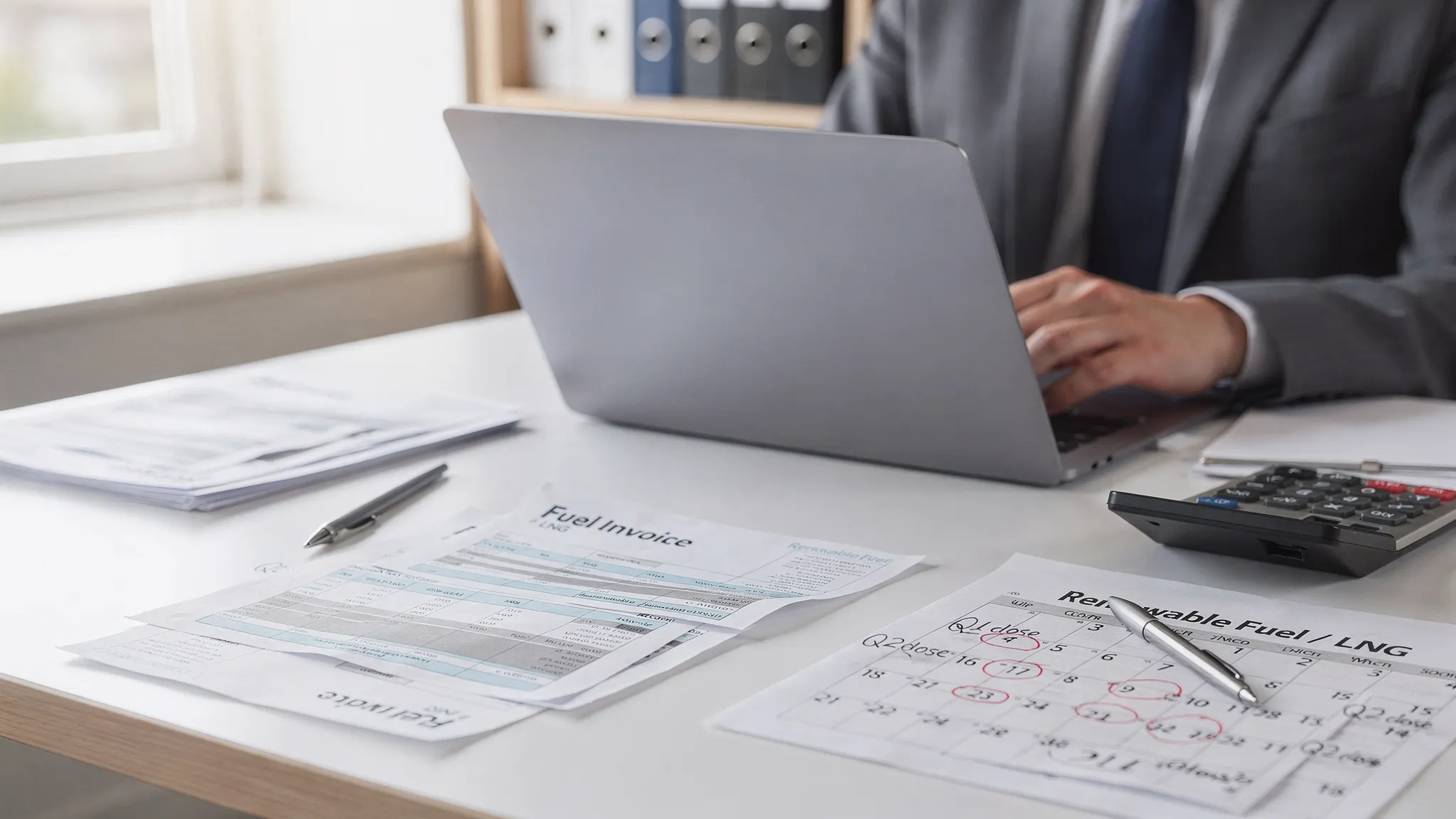 Liquid fuel derived from biomass tax filing, Liquefied Natural Gas tax filing - Main Image