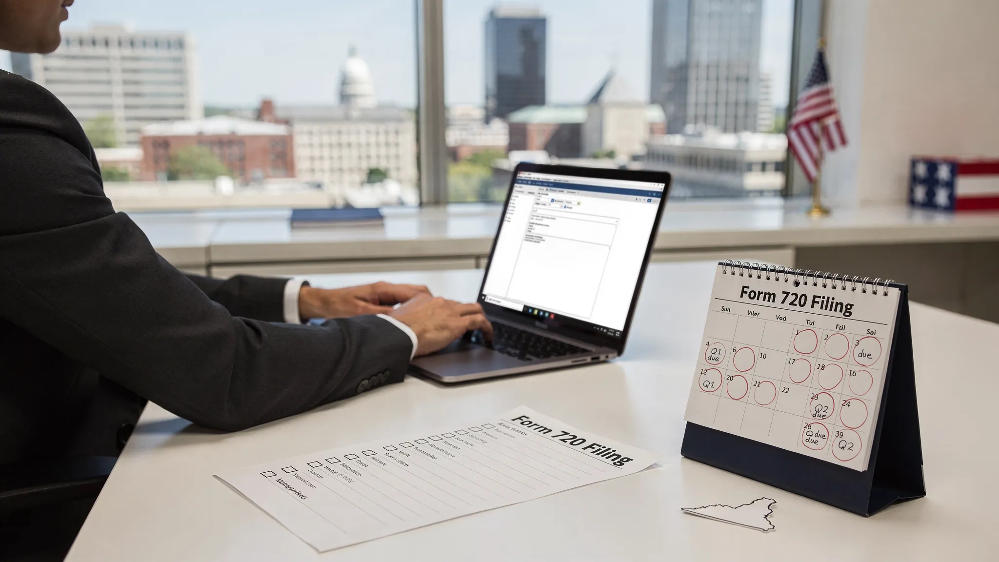 form 720 filing virginia - Main Image