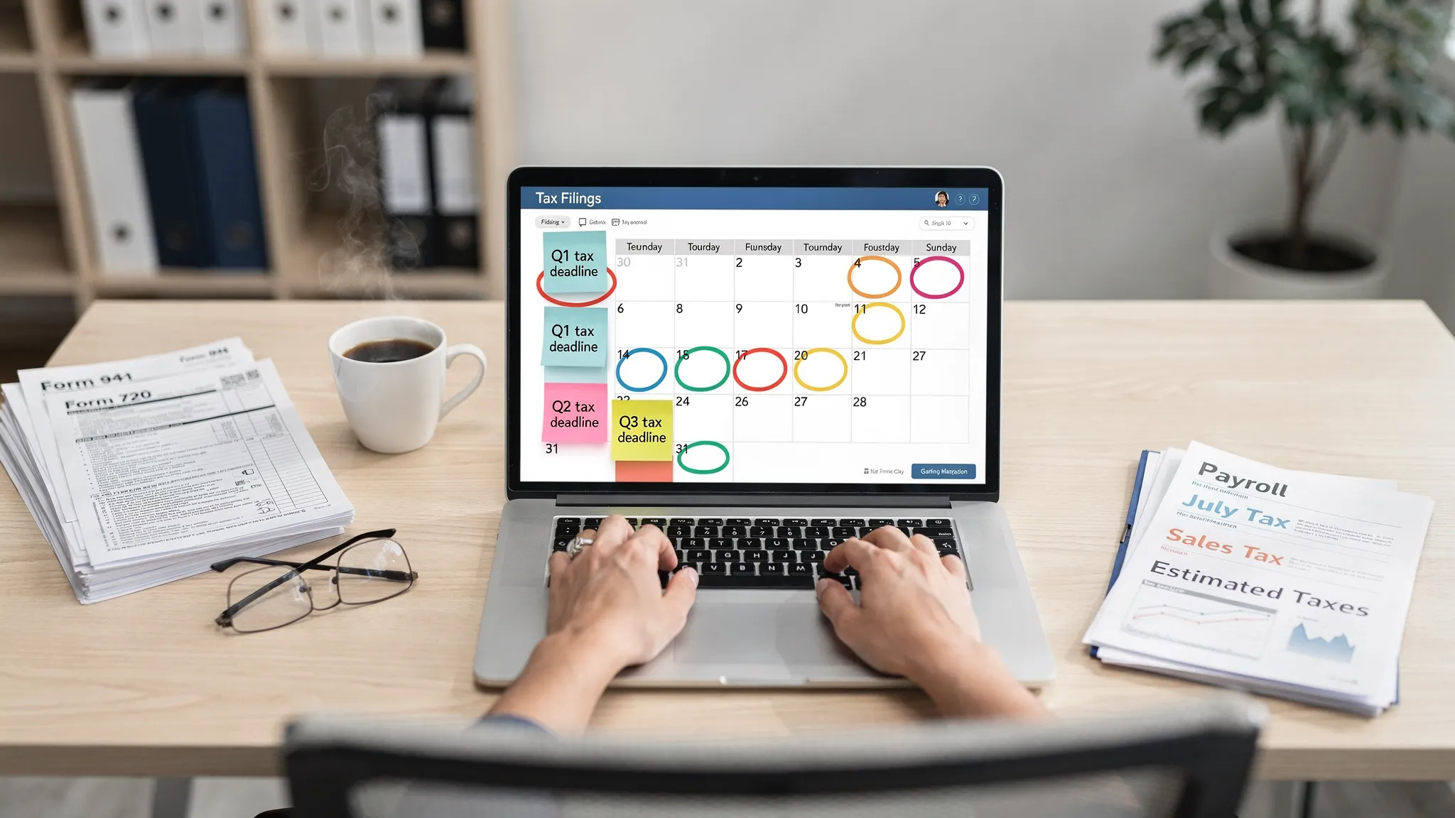 Taxes to File Each Quarter: A Compliance Calendar for Businesses - Main Image