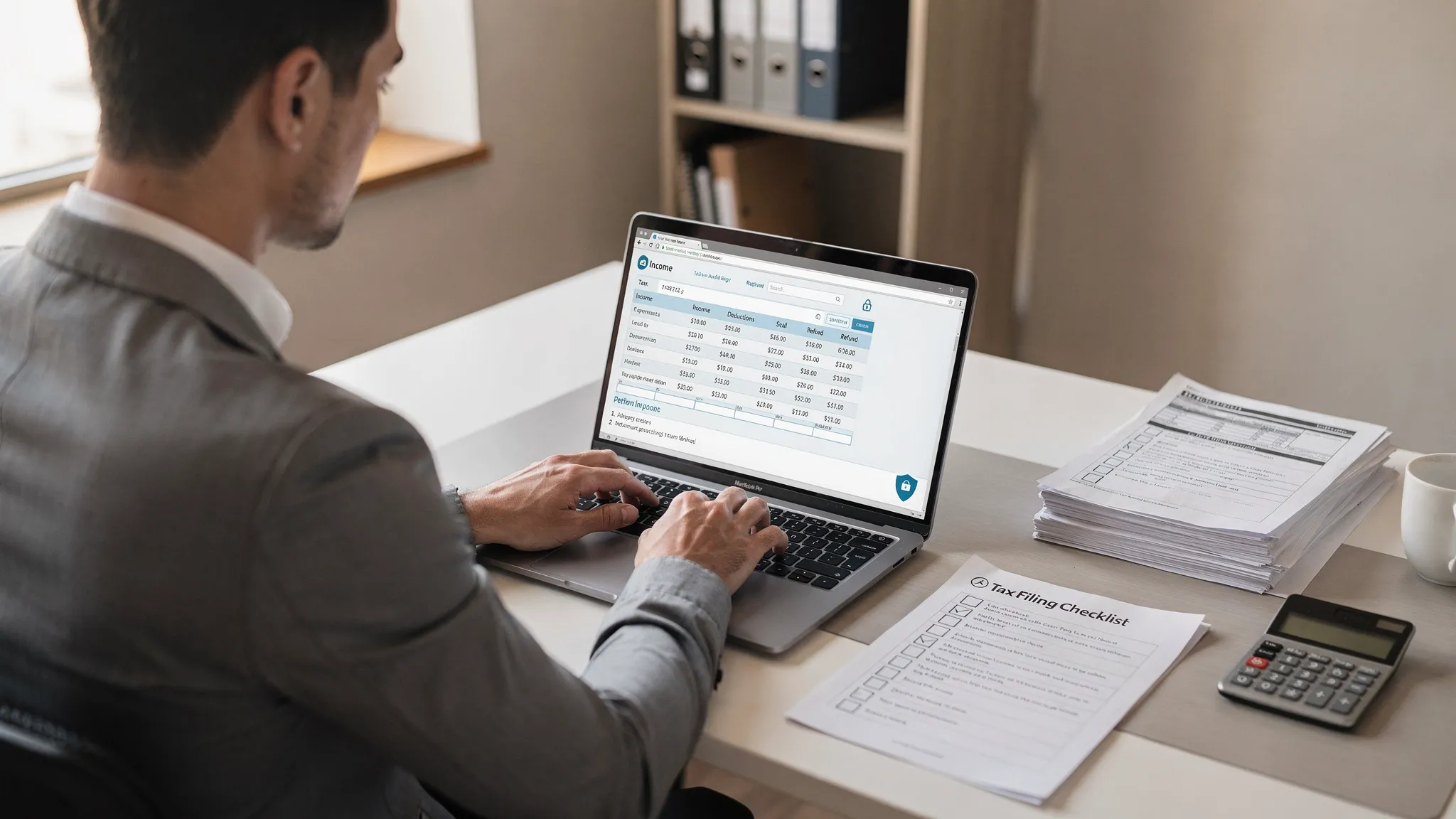 Tax Online: Secure Steps to File and Pay Without Risk - Main Image