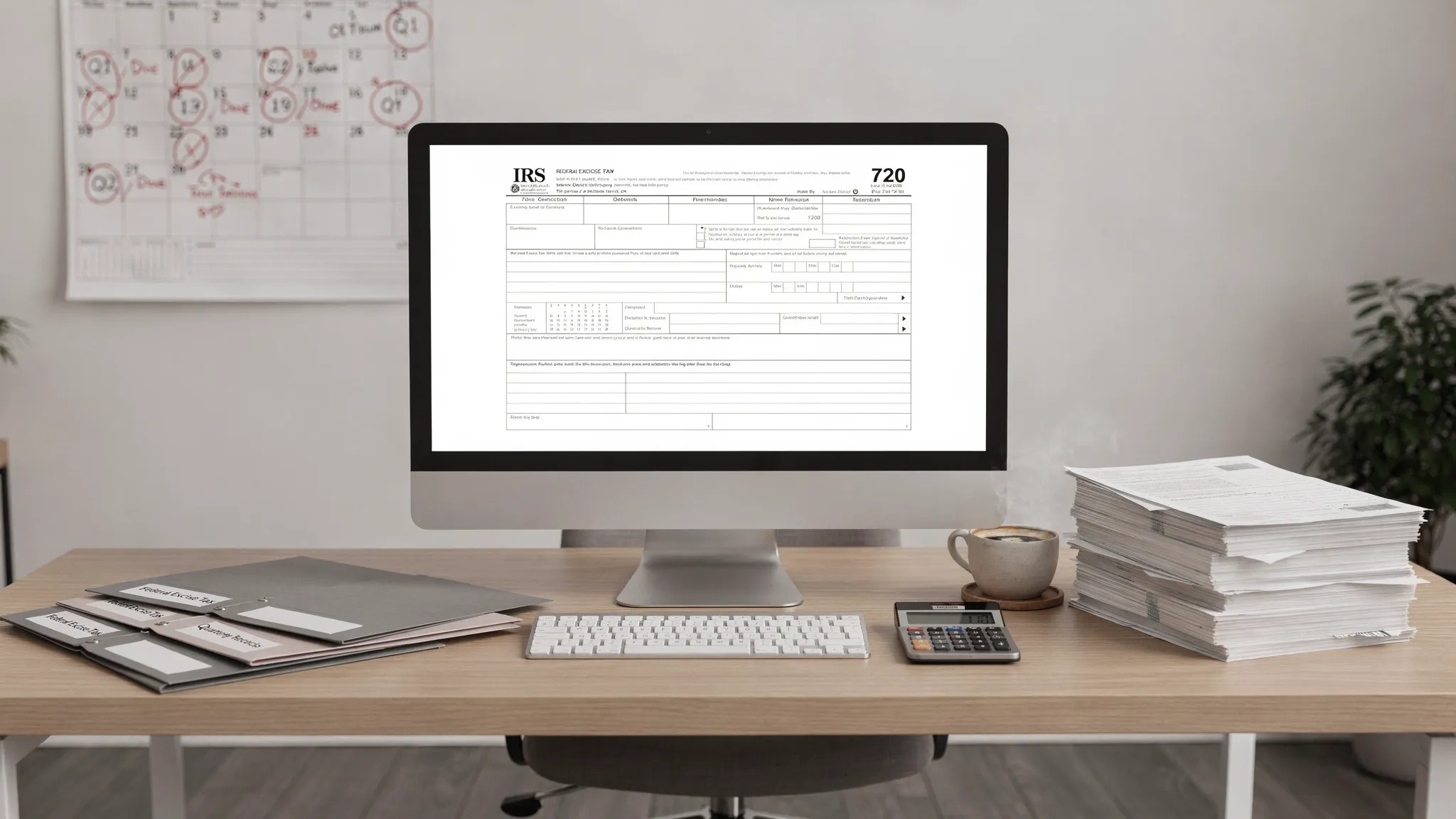Federal Excise Tax Form 720 Explained Simply - Main Image