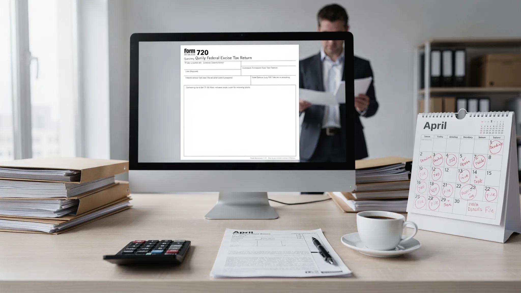 Federal Form 720 Due Dates and Filing Steps - Main Image