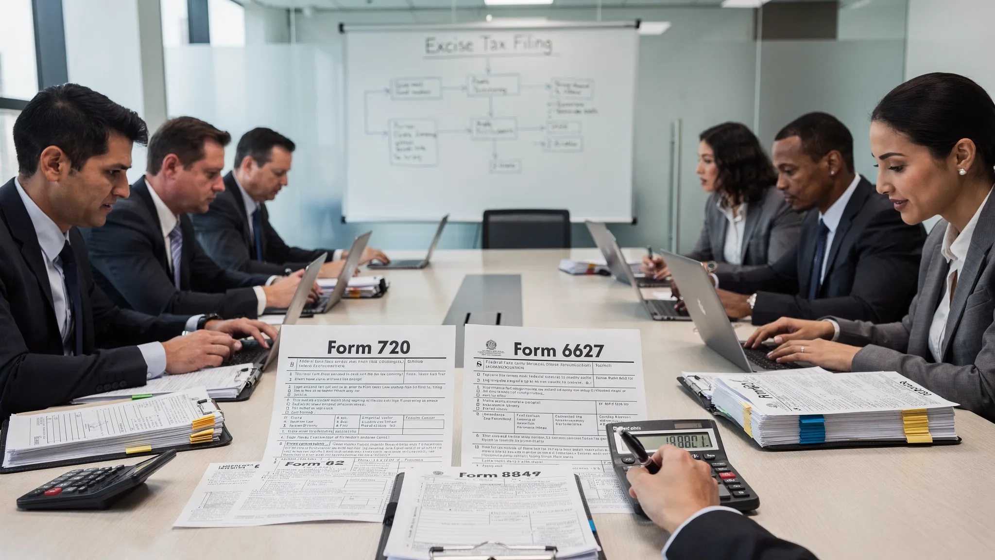 Forms Required to File Taxes for Excise Businesses - Main Image