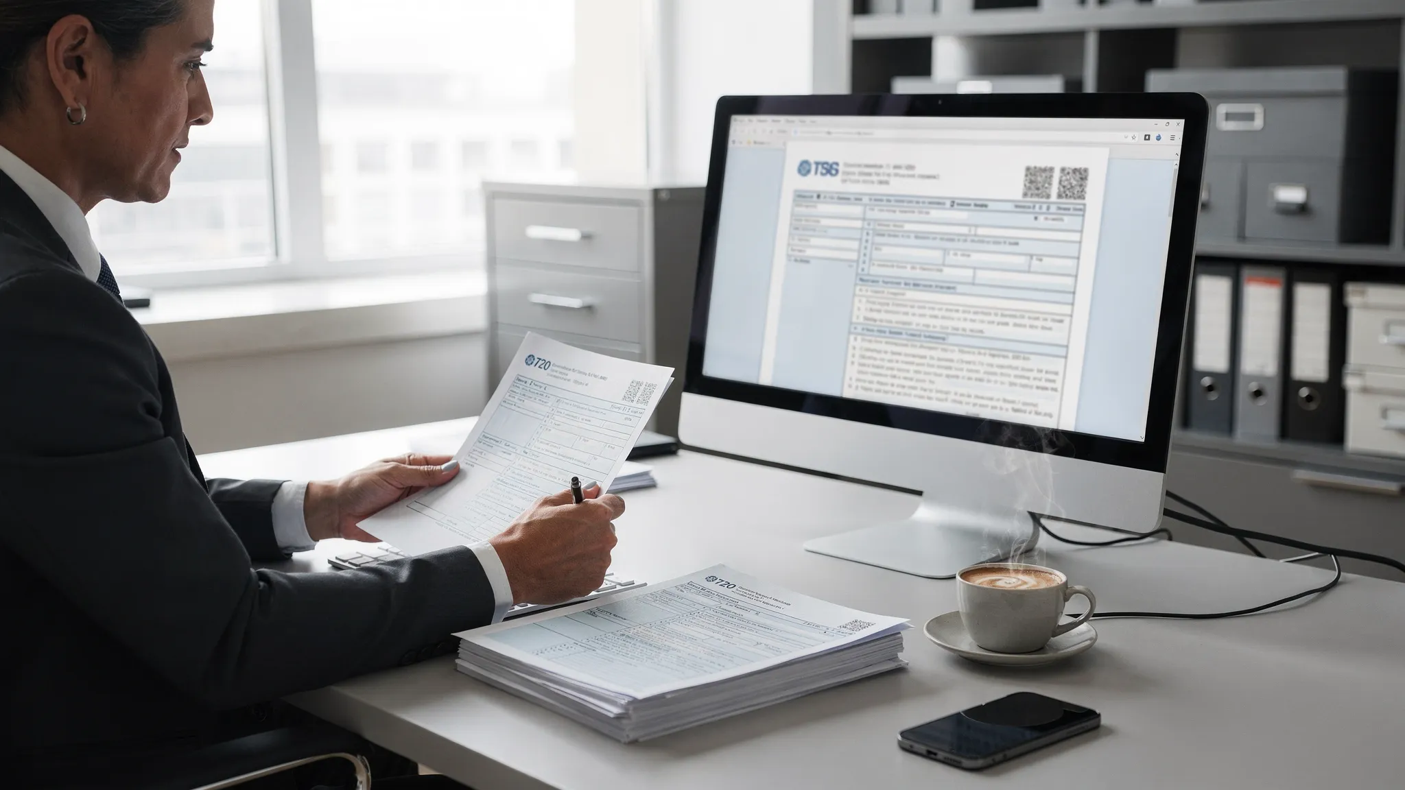 When to Submit Online Instead of Mailing Form 720 - Main Image