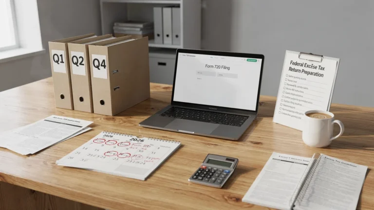 Your Filing Timeline for Each Form 720 Quarter - Main Image